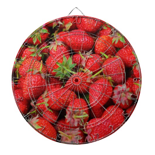 Cible De Fléchettes Fraises (Devant)