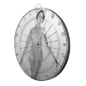 Cible De Fléchettes Francesca a Bella Ragazza, Belle fille italienne (Devant droit)