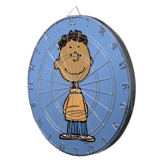 Cible De Fléchettes Franklin Smiling (Devant droit)