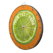 Cible De Fléchettes Fruit de citron vert à la chaux (Devant droit)
