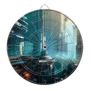 Cible De Fléchettes FSF Futuristic City (3)