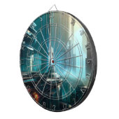 Cible De Fléchettes FSF Futuristic City (3) (Devant droit)