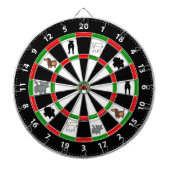 Cible De Fléchettes Fun Chien & Cat Butt (Devant)