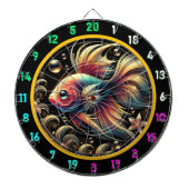 Cible De Fléchettes Fun Dartboard éclatant Betta électrique (Devant)