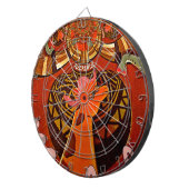 Cible De Fléchettes Funny Elegant Giraffe Accessoré Style Africain (Devant droit)