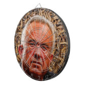 Cible De Fléchettes Funny Red-Faced Robert F. Kennedy Jr & Brain Worms (Devant droit)