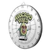 Cible De Fléchettes Funny Sunglasses Avocado (Devant droit)