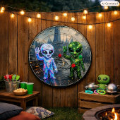 Cible de fléchettes Galactic Friends