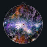 Cible De Fléchettes Galactique Centre de la Voie Lactée Galaxie X-Ray<br><div class="desc">Soyez plus profond que jamais dans le coeur de notre galaxie ! Ce panorama époustouflant dévoile le centre de la Voie Lactée sous une nouvelle lumière révolutionnaire, combinant les données de rayons X de Chandra avec les observations radio de MeerKAT. Observez le gaz surchauffé et les champs magnétiques dans un...</div>