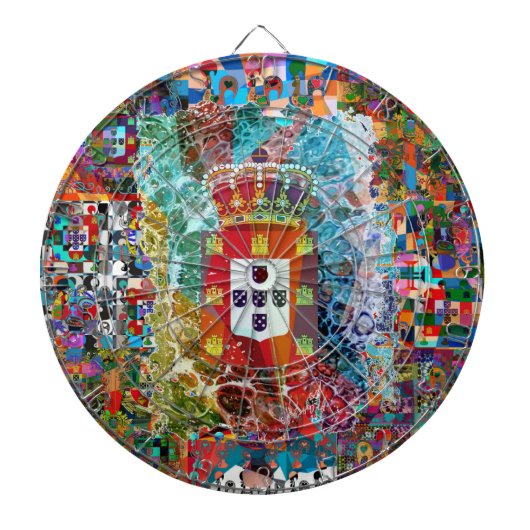 Cible De Fléchettes Galo de Barcelos, Portugal (Devant)