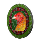 Cible De Fléchettes Gamecock framed (Devant droit)