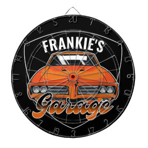 Cible De Fléchettes Garage automobile personnalisé 1969 Ram Air 400 M