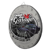 Cible De Fléchettes Garage fait sur commande de la voiture classique (Devant droit)