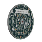 Cible De Fléchettes Garden Plants and Coffee Personalized (Devant gauche)