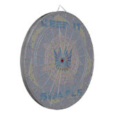 Cible De Fléchettes Gardez-le simple : Pastel Royal Clarity Motif Art (Devant gauche)