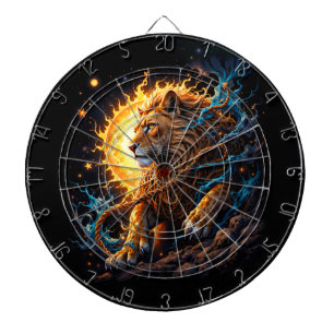Cible De Fléchettes Gardien du Seuil Solaire – Lion de l'Équilibre