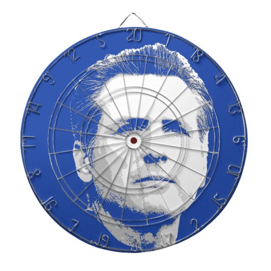 CIBLE DE FLÉCHETTES GAVIN NEWSOM (Devant)