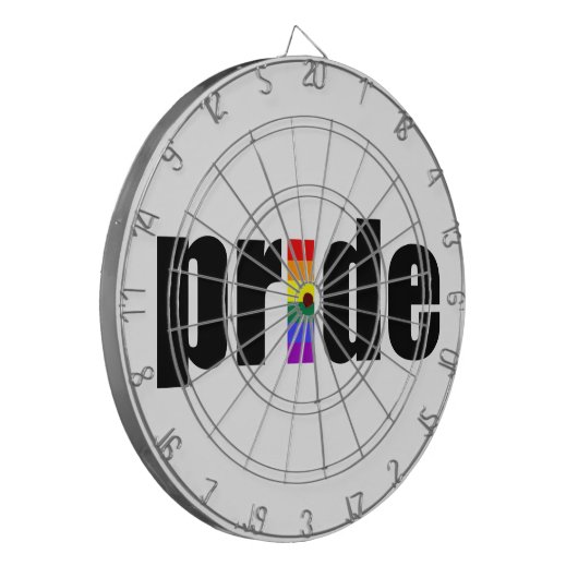 Cible De Fléchettes Gay pride (Devant gauche)