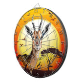 Cible De Fléchettes Gazelle Antelope africaine animal sauvage (Devant droit)