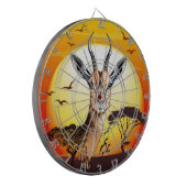 Cible De Fléchettes Gazelle Antelope africaine animal sauvage (Devant gauche)