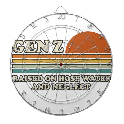 Cible De Fléchettes Gen Z (Devant)