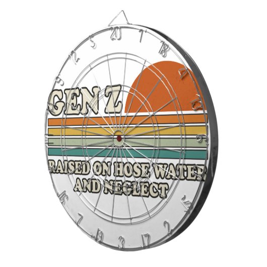 Cible De Fléchettes Gen Z (Devant droit)