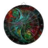 Cible De Fléchettes Genesis Nova Art Abstrait (Devant)