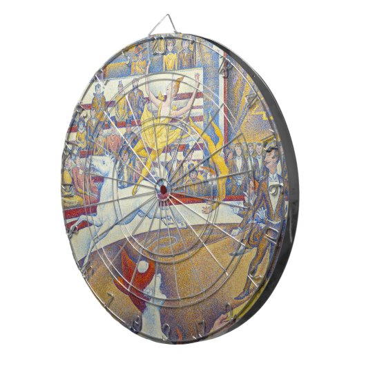 Cible De Fléchettes Georges Seurat - Le Cirque (Devant droit)