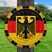 Cible De Fléchettes Germany Dartboard & German Flag / game board