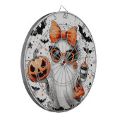 Cible De Fléchettes Ghost d'Halloween drôle (Devant gauche)