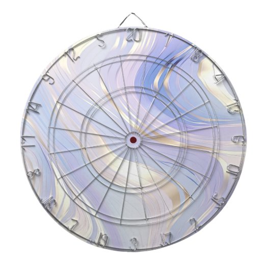 Cible De Fléchettes Glam en or lavande (Devant)