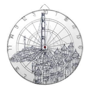 Cible De Fléchettes Golden Gate