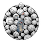 Cible De Fléchettes Golf (Devant)