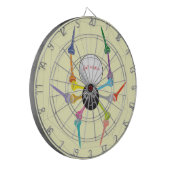 Cible De Fléchettes Golf Widow Black Widow Spider Tee - shirts (Devant gauche)