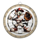 Cible De Fléchettes Goofy Cat Baseball Pitcher Winup Regulation (Devant)