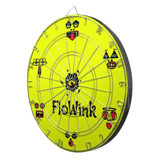 Cible De Fléchettes Goofy Face (Devant droit)