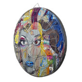 Cible De Fléchettes Graffiti (Devant droit)