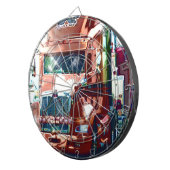 Cible De Fléchettes Grand camion lourd rouge pour des camionneurs et (Devant droit)