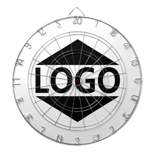 Cible De Fléchettes Grand logo personnalisable (Devant)