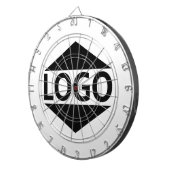 Cible De Fléchettes Grand logo personnalisable (Devant droit)