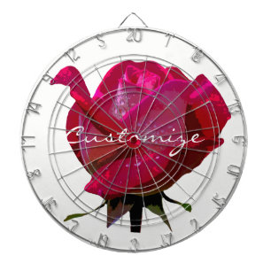 Cible De Fléchettes grande rose rouge Thunder_Cove