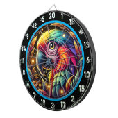 Cible De Fléchettes Gras Tropical Parrot Dartboard Adventure (Devant droit)