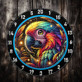 Cible De Fléchettes Gras Tropical Parrot Dartboard Adventure