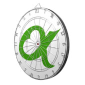Cible De Fléchettes Green Alpheart (Devant droit)