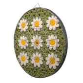 Cible De Fléchettes Green Daisy Granny Square Crochet Pattern Floral (Devant droit)