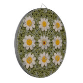 Cible De Fléchettes Green Daisy Granny Square Crochet Pattern Floral (Devant gauche)