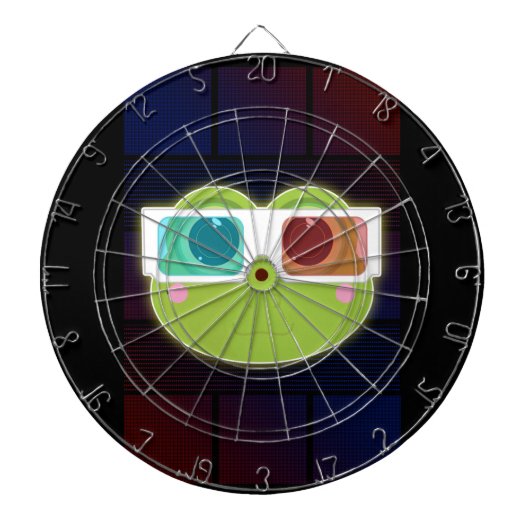 Cible De Fléchettes Grenouille 3D (Devant)