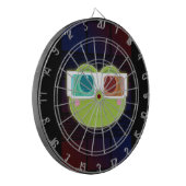 Cible De Fléchettes Grenouille 3D (Devant gauche)