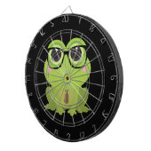 Cible De Fléchettes Grenouille Nerd (Devant droit)