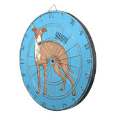 Cible De Fléchettes Greyhound dog (Devant droit)